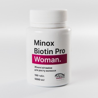 MinoX Biotin Pro Woman - жіночі вітаміни для росту волосся 1447746414 фото