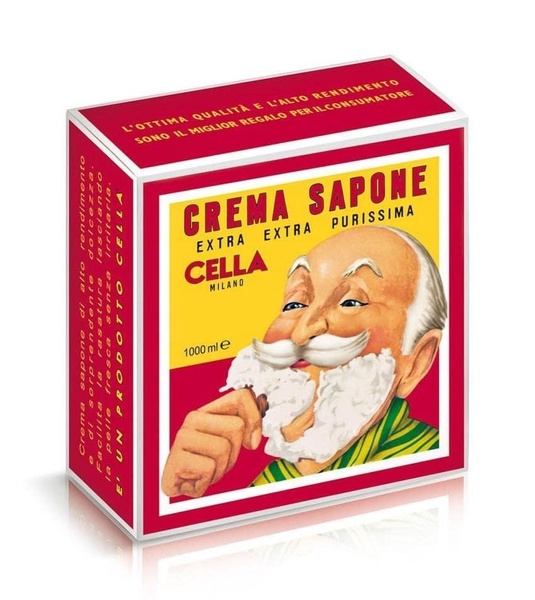 Крем-мыло для бритья Cella Cream soap, CELLA Milano, 1000 мл ДИ1013 фото