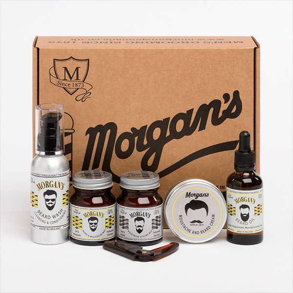 Подарунковий набір для догляду за бородою та вусами Morgan's Moustache & Beard Gift Set M065 фото