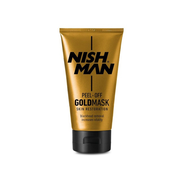 Золота маска Nishman Peel-Off Gold Mask 150ml 8681665066925 фото