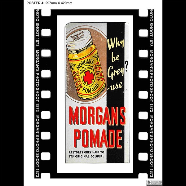 Плакат для барбершопу Morgans Poster Small(Новинка) POSTER SMALL фото