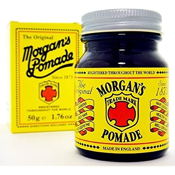 Помада для сивого волосся Morgans Hair Darkening Pomade 50g jar(Новинка) M001 фото