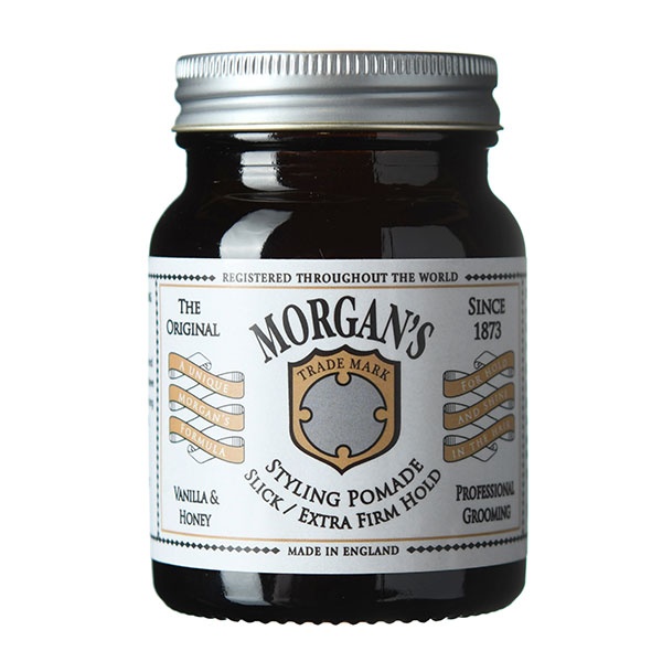 Помада для стилизации волос Morgan's Vanilla & Honey Pomade Extra Firm Hold 50g [White label] M241 фото