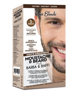 Фарба для бороди і вусів Renee Blanche Moustache & Beard Chestnut ДИ2660 фото