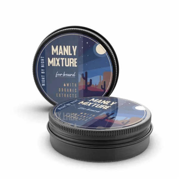 Чоловіча мікстура (олія) для бороди MANLY MIXTURE NIGHT BY NIGHT, MANLY, 40 мл 951061896 фото