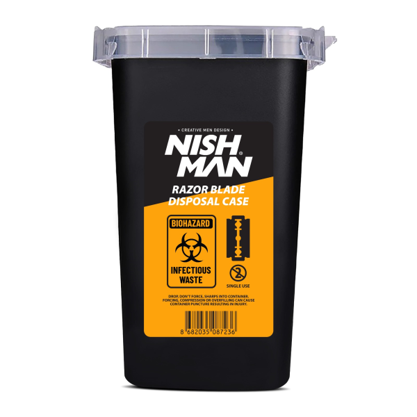 Контейнер для использованых лезвий Nishman Blade Disposal Case 8682035087236 фото