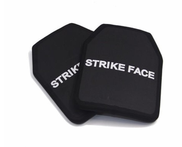 Комплект облегченных керамических баллистических плит (2шт.) Protector Strike Face класс NIJ IV (6 класс ДСТУ) 1800105803 фото