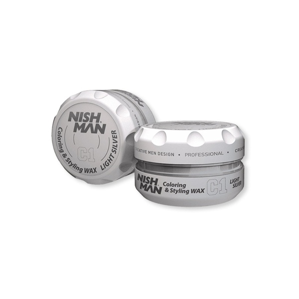 Nishman C1 Lightsilver Hair Premium Coloring Wax 150 ml 8682035080077 фото