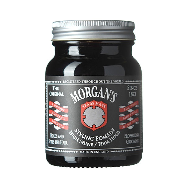 Помада для стилизации Morgan's Pomade High Shine/Firm Hold 100g [Black label] M241 фото