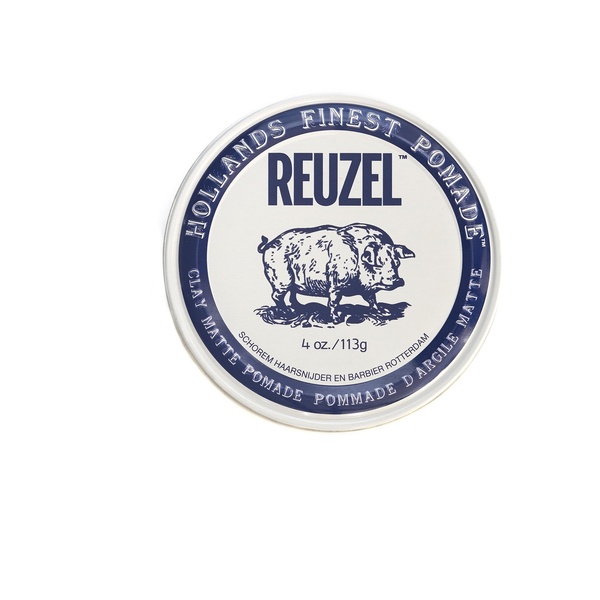 Помада для укладання волосся матова Reuzel clay blue matte, Reuzel, 113 г, REU033 ДИ0003 фото