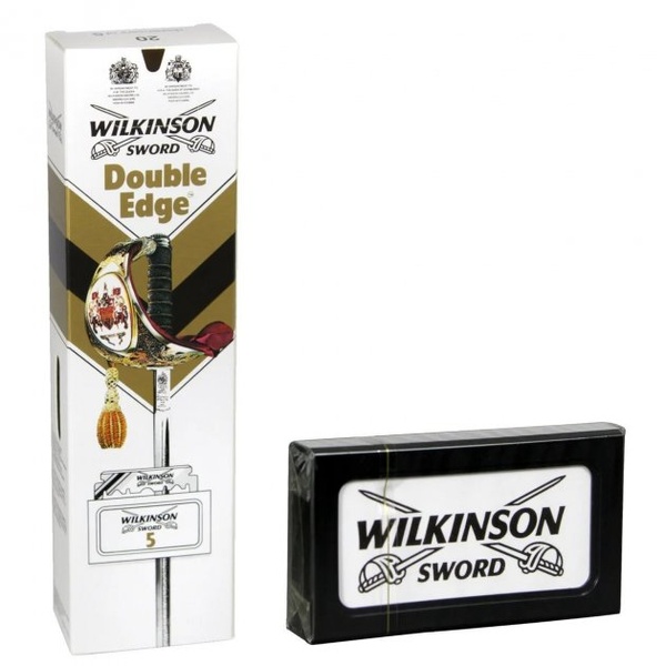 Леза для гоління двосторонні Wilkinson Double Edge Blades (5x20) 100шт 7000102Рбл фото