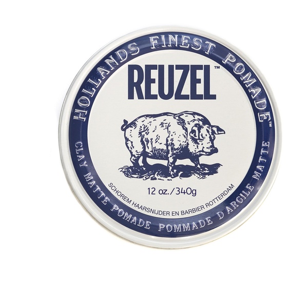 Помада для укладки волос матовая Reuzel clay blue matte, Reuzel, 340 г, REU034 ДИ0238 фото