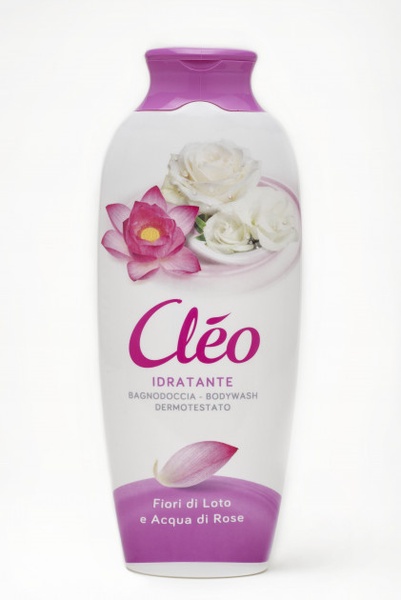 Гель для душа Cleo Shower Gel F.Loto e Acqua Rose 400 мл ДИ1958 фото