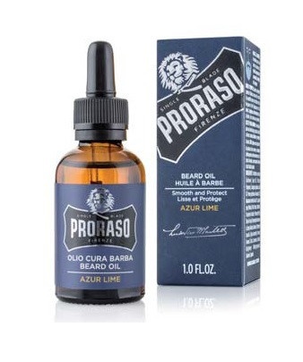 Олія для догляду за бородою Proraso Beard Oil Azur Laime, Proraso, 30 мл, 400741 ДИ0741 фото