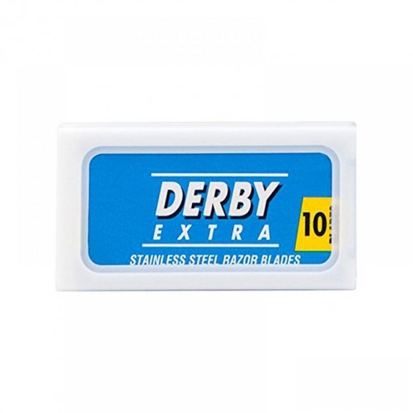 Лезвия для бритья Дерби Derby Extra Blue (20x10) 200шт DRBEXDE101 фото