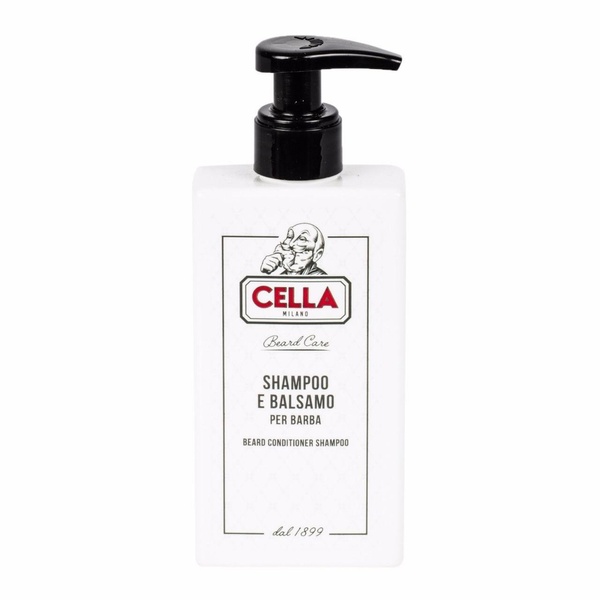 Шампунь-кондиціонер для бороді Cella Beard shampoo & conditioner, CELLA Milano, 200 мл ДИ1016 фото