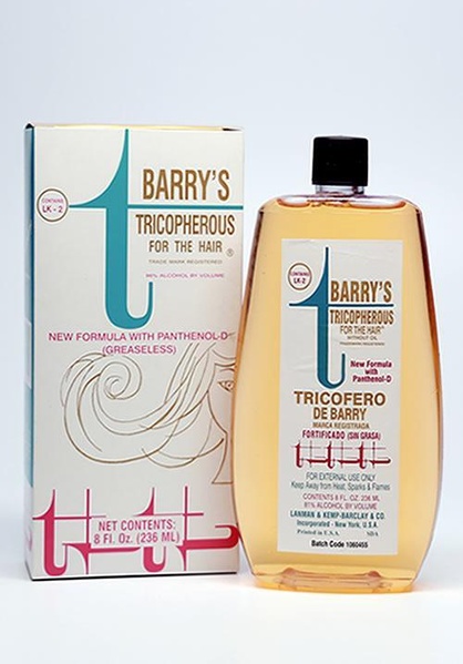 Тоник укрепляющий от выпадения волос Tricopherous Hair tonic Barry's Greaseless, Ludovico Martelli, 236 мл ДИ1039 фото