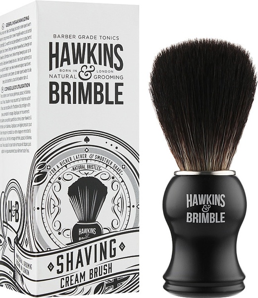 Помазок для гоління Hawkins & Brimble Shaving Brush - synthetic 1525082797 фото