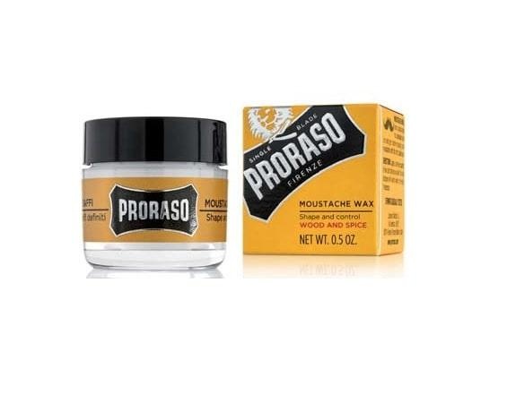 Віск для вусів Proraso Moustache Wax Wood & Spice, Proraso, 15 р, 400760 ДИ0760 фото